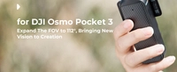 Ширококутний фільтр від K&F Concept для камери DJI Osmo Pocket 3
