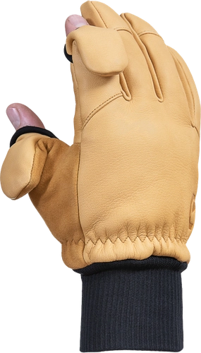 Vallerret Hatchet Natural XL Leather Photo Gloves