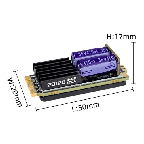 SEQURE 28120 ESC 2-8S 120A ( AM32) + BEC 10A