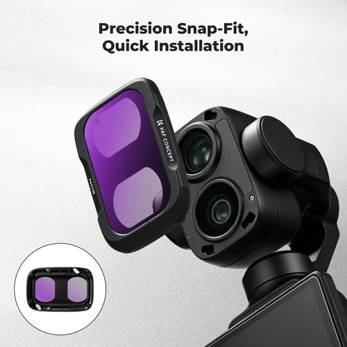 Zestaw 7 filtrów ND K&F Concept do kamery DJI Osmo Pocket 4P