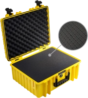 B&W case type 6000 Yellow (pre-cut foam)