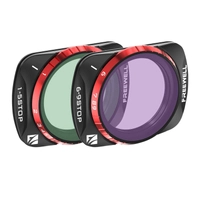 Set of 2 Freewell DJI Osmo Pocket 3 ND Adjustable Filters 1-5 Stop, 6-9 Stop