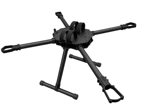 Pilotix Rocky 20" Frame with a 30 mm carbon fiber tube and chassis
