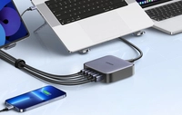 UGREEN CD271 200W GaN Charger, 2xUSB-A, 4xUSB-C (Black)