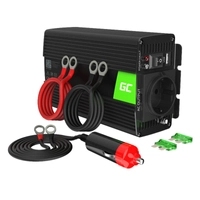 Перетворювач напруги Green Cell Inverter 12V до 230V 500W/1000W (чиста синусоїда)
