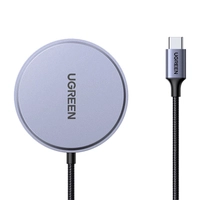 Magnetyczna ładowarka bezprzewodowa UGREEN W703, MagSafe W703, 15W, 1.5m
