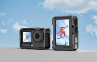 Metal protective case with cold foot connection Puluz for DJI Osmo Action 6