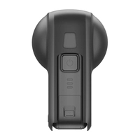 PULUZ Silicone Case with Lens Shield for DJI Osmo 360 (Black)