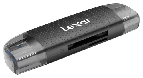 Lexar SD/MicroSD/SDHC/SDXC Dual Slot Card Reader USB-A, USB 3.2