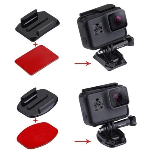 Puluz Set of stickers and mounts for Osmo Action / GoPro