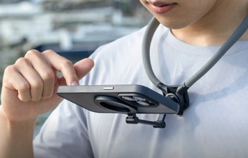 PGYTECH chest mount for sports cameras and smartphones MagSafe