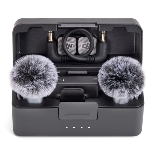 DJI Mic Mini 2 (2 TX + 1 RX + Etui ładujące) - system mikrofonów bezprzewodowych