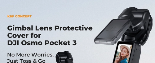 Lens hood for DJI Osmo Pocket 3 by K&F Concept