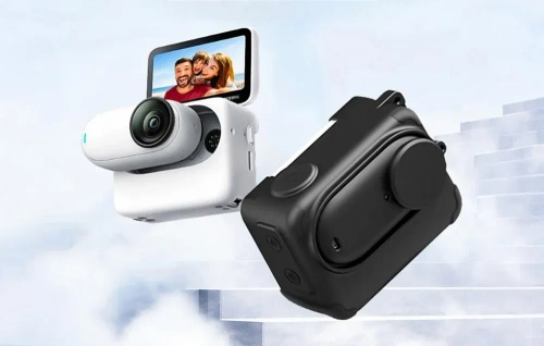 Силіконовий чохол Puluz для Insta360GO 3S (чорний)