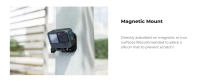 Magnetyczny uchwyt na klatkę piersiową do kamer sportowych marki K&F Concept