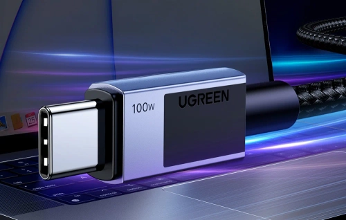 Kabel ładujący Ugreen USB-C to USB-C PD L512 (szary) 3m