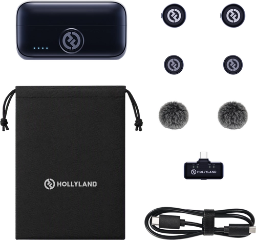 Бездротовий мікрофон Hollyland LARK M3 Combo 2TX&1RX USB-C
