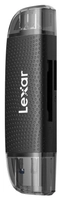 Lexar SD/MicroSD/SDHC/SDXC Dual Slot Card Reader USB-A, USB 3.2