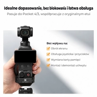 Магнітна подовжувальна рамка для DJI Osmo Pocket 3/4 від K&F Concept