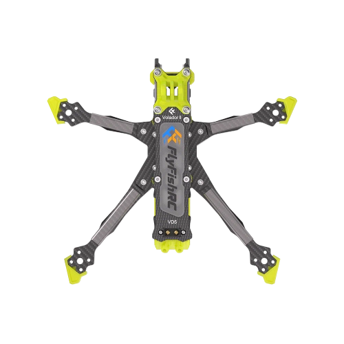 Rama FlyFishRC Volador II VD5 O4 Pro Deadcat FPV LR Freestyle T700 (żółta)