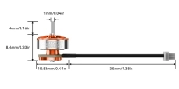 BetaFPV 0802 28000KV (2026) brushless motors - 4pcs | Air75 II Champion series