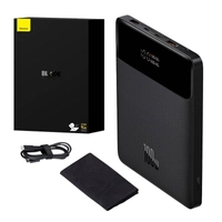 Powerbank Baseus Blade 20000mAh, 2xUSB + 2xUSB-C, 100W (чорний)