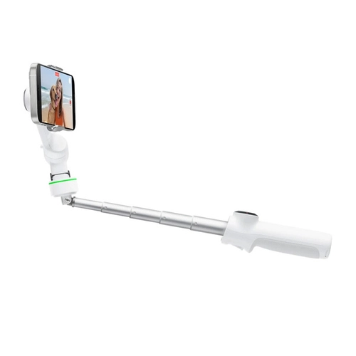 Insta360 Flow 2 Pro AI Tracker Bundle Smartphone Gimbal (Summit White)