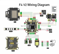 Zestaw FC + ESC Pilotix F460 F405V2 60 A (stack)