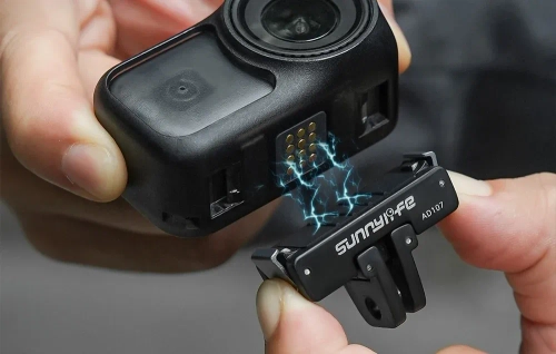 SunnyLife, a two-way mounting adapter for the Osmo Nano / Action 6 DJI — 1/4 inch