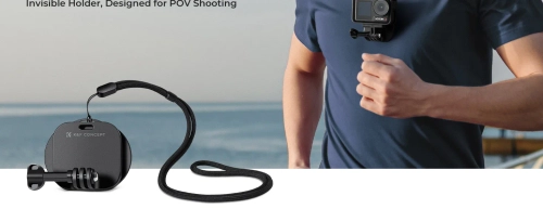 Magnetyczny uchwyt na klatkę piersiową do kamer sportowych marki K&F Concept