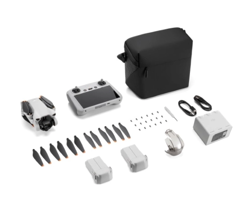 Drone DJI Mini 3 Fly More Combo (DJI RC) - Refurbished (refurbished) version + FREE