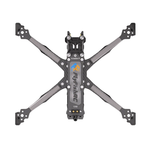 FlyFish RC Volador ↪ll2161↩ VX6 O4 FPV Freestyle T700 Frame Kit - чорний