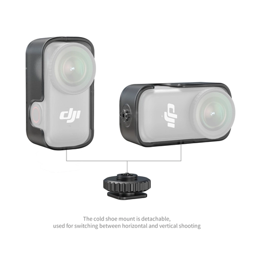 Cage with cold shoe mount for DJI Osmo Nano SmallRig 5758