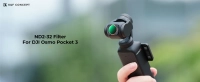 ND2-ND32 filter by K&F Concept for Osmo Pocket 3 camera DJI 