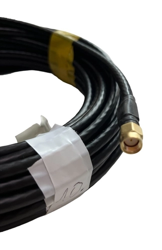 Kabel do anten 4Hawks (RP-SMA>RP-SMA ext. cable black), 10m