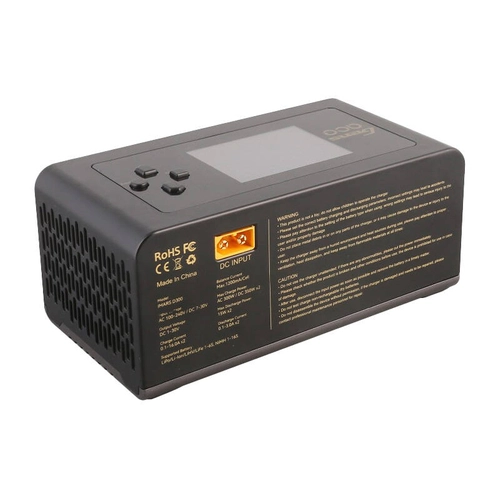 Зарядний пристрій Gens Ace IMARS D300 G-Tech Channel AC/DC 300W/700W RC Чорний