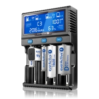 Ładowarka do akumulatorków cylindrycznych Li-ion oraz Ni-MH everActive UC-4200