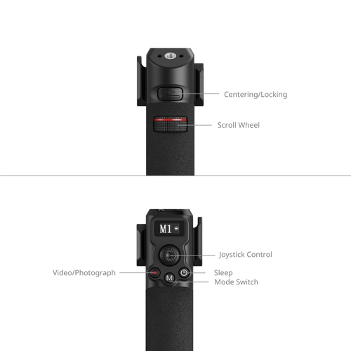 Podwójny uchwyt marki SmallRig dla serii DJI RS