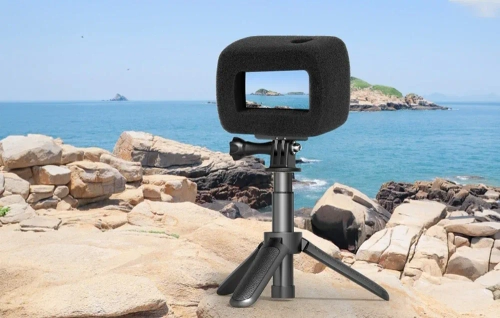 Puluz DJI Osmo Action 3/4/5 Pro Windshield (Black)