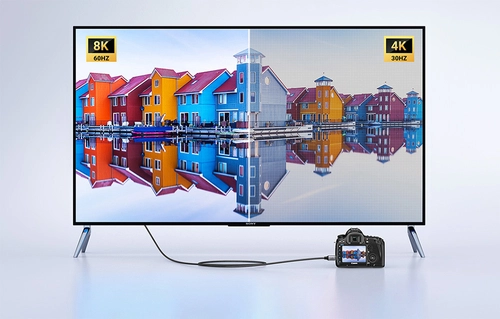 Кабель Mini HDMI - HDMI 8K UGREEN HD163 2м
