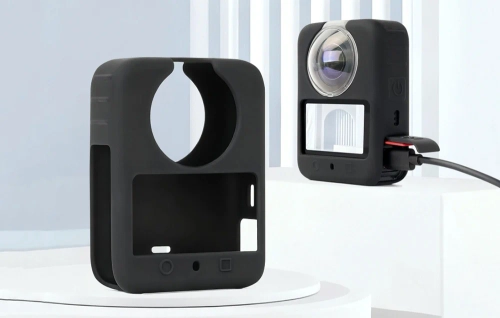 Sunnylife silicone camera cover for DJI Osmo 360 (black)