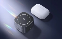 Індуктивний зарядний пристрій Qi2 2в1 Ugreen W702 для Iphone, AirPods, 15 Вт (сірий)