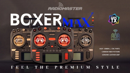 Радіо контролер RadioMaster Boxer MAX ExpressLRS BLACK