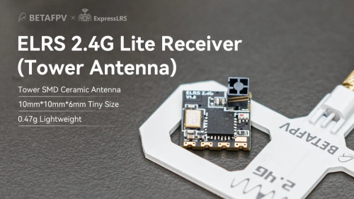 Odbiornik BetaFPV ELRS Lite RX 2.4GHz - Tower