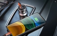 Автомобільний зарядний пристрій Ugreen CD213, 2x USB-C, 36 Вт (сірий)