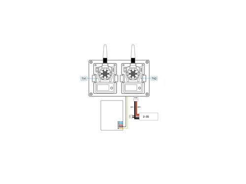 Adapter nadajnika Pilotix Diversity 2 szt.