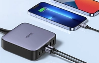 UGREEN CD271 200W GaN Charger, 2xUSB-A, 4xUSB-C (Black)