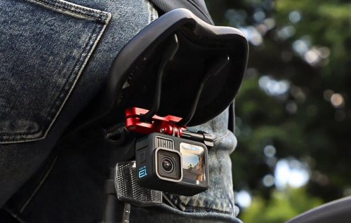 Sunnylife ZJ942-R bike mount for Action 5 Pro/ Insta360 GO 3S/ GoPro 13