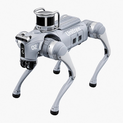 UNITREE Go2 Edu Hesai XT16 four-legged robot