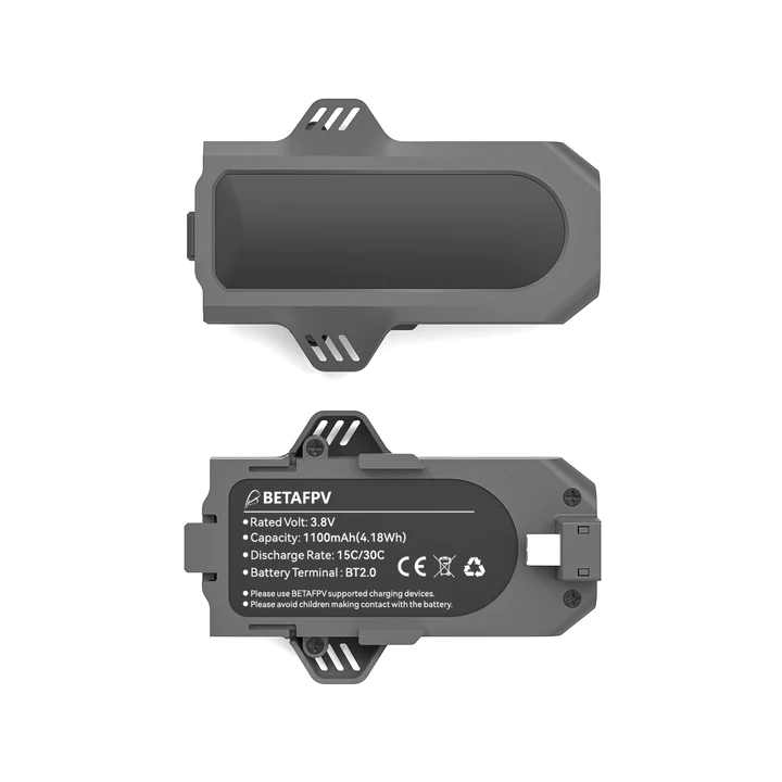 BetaFPV battery 1100mAh 1S 15C BT2.0 (Aquila16) - MegaDron